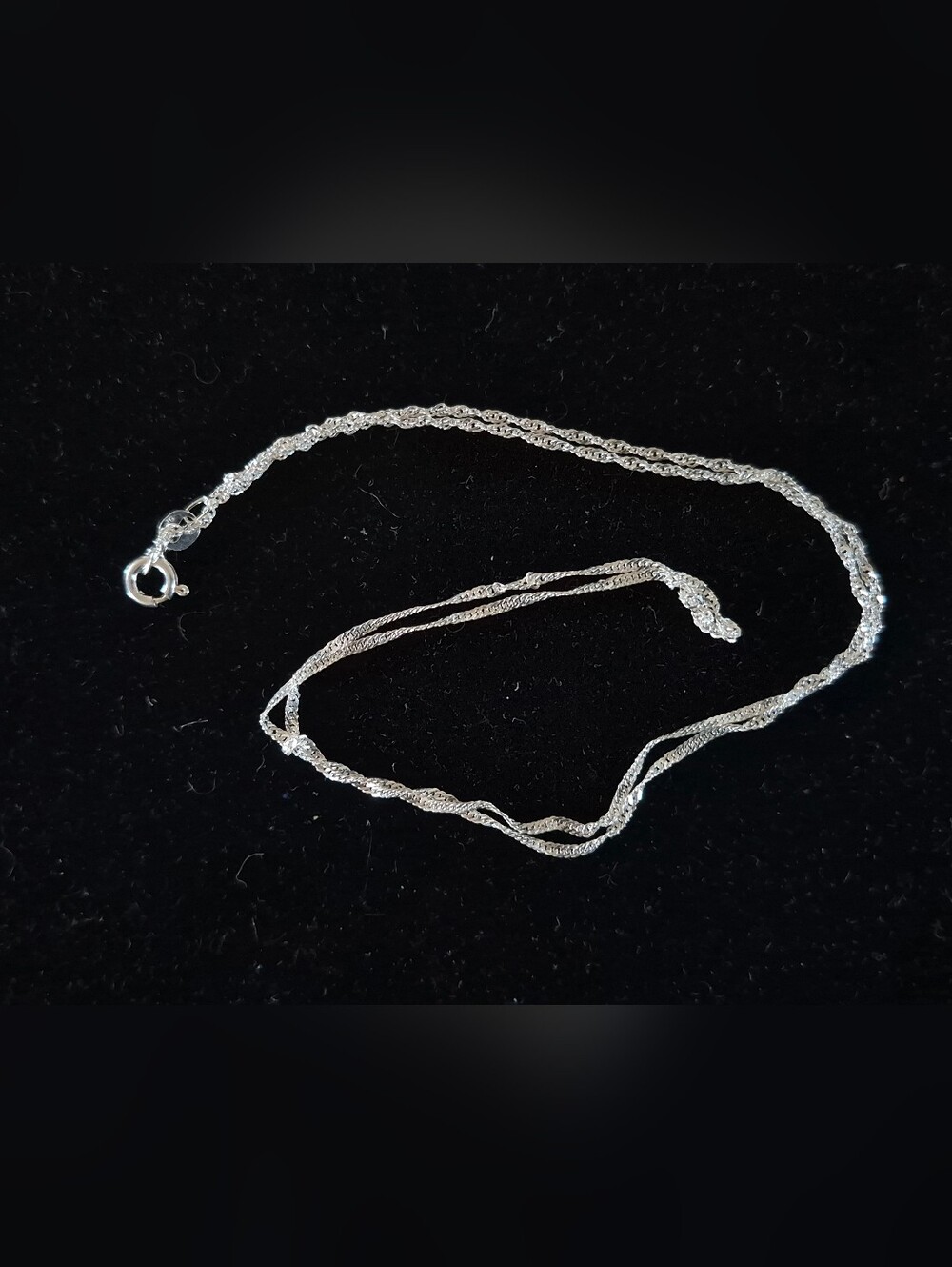 .925 Sterling Silver 22-inch Necklace, Jewelry